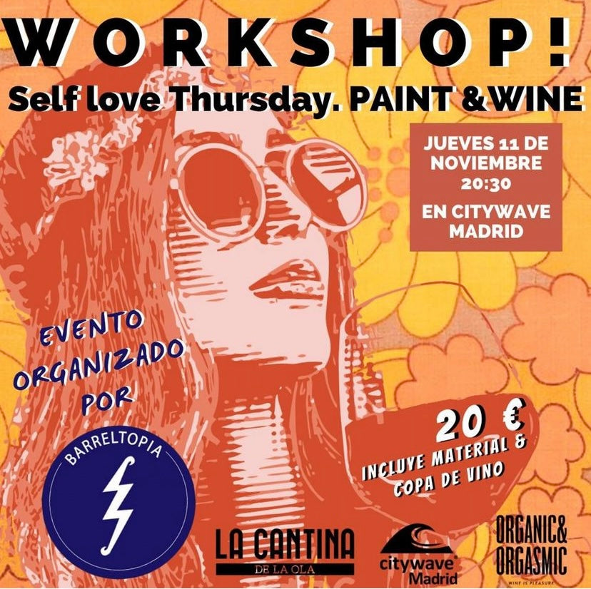 WORKSHOP - PAINT & WINE - MADRID