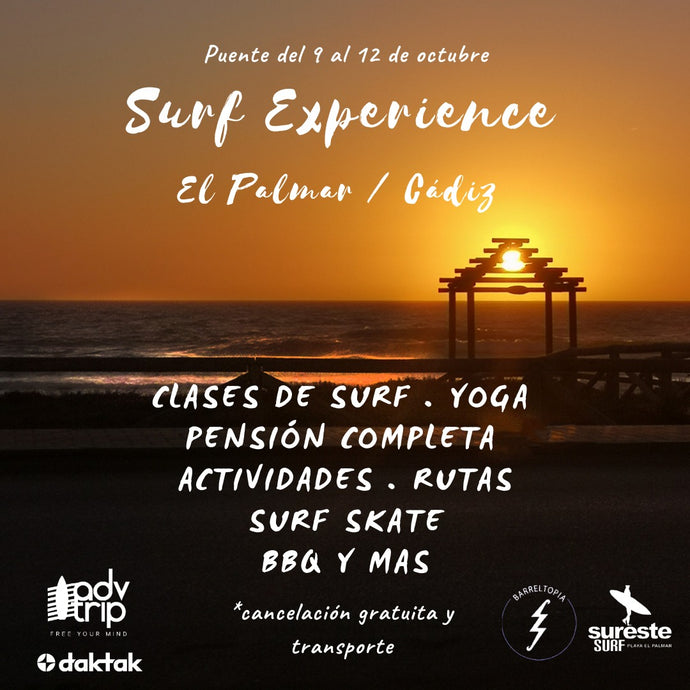 SURF EXPERIENCE - EL PALMAR / CÁDIZ