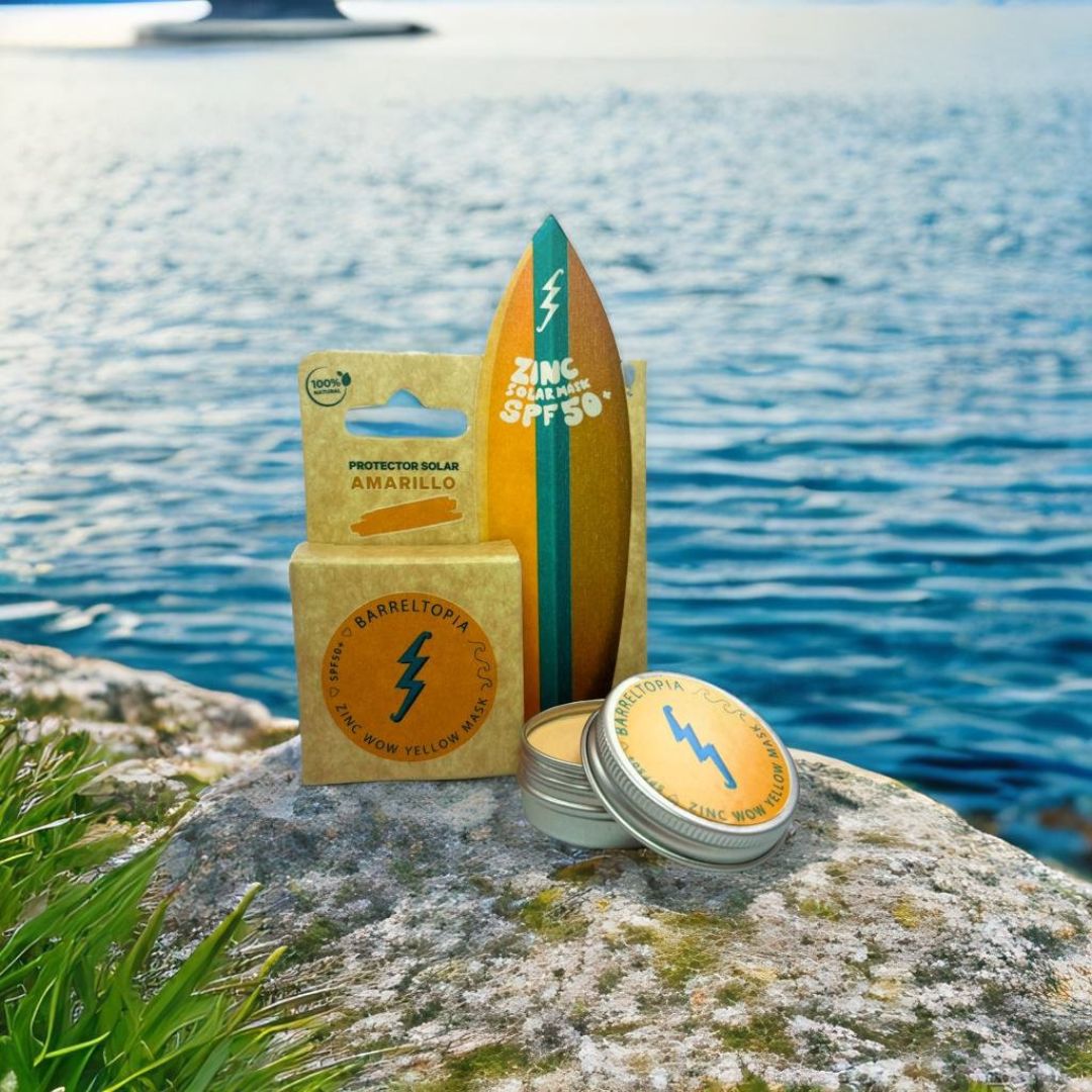 Zinc Solar Surf SPF50+ · Crema solar mineral (7 colores)