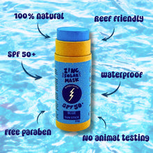 Cargar imagen en el visor de la galería, STICK SPF50+ AZUL - Crema solar para surf y nieve