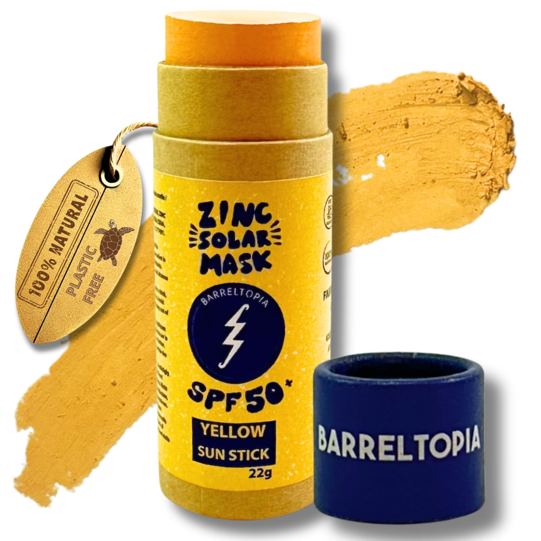 STICK SPF50+ AMARILLO - Crema solar para surf y nieve