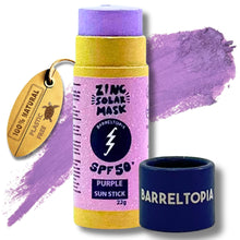 Cargar imagen en el visor de la galería, STICK SPF50+ MORADO - Crema solar para surf y nieve