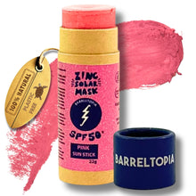 Cargar imagen en el visor de la galería, STICK SPF50+ ROSA - Crema solar para surf y nieve
