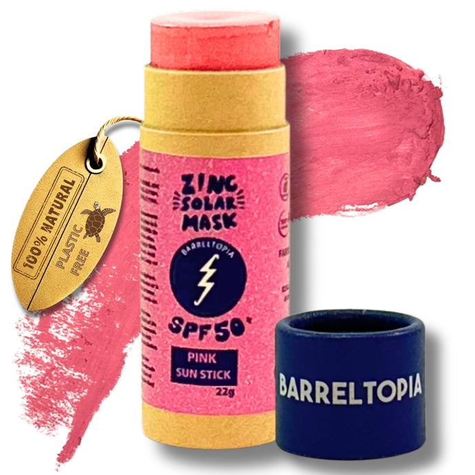 STICK SPF50+ ROSA - Crema solar para surf y nieve