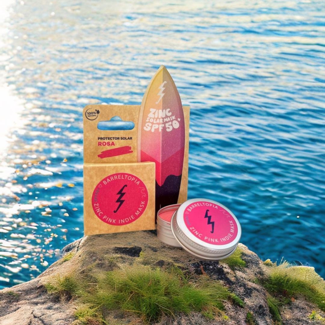 Zinc Solar Surf SPF50+ · Crema solar mineral (7 colores)