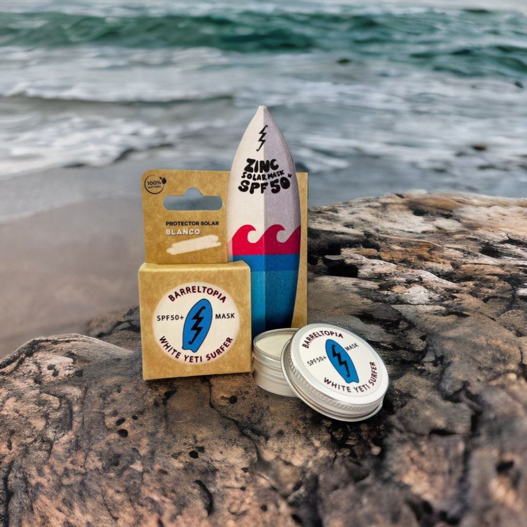 Zinc Solar Surf SPF50+ · Crema solar mineral (7 colores)