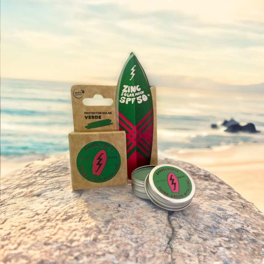 Zinc Solar Surf SPF50+ · Crema solar mineral (7 colores)
