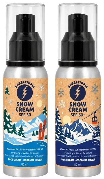 Snow face cream SPF 30 and SPF 50+, 80 ml