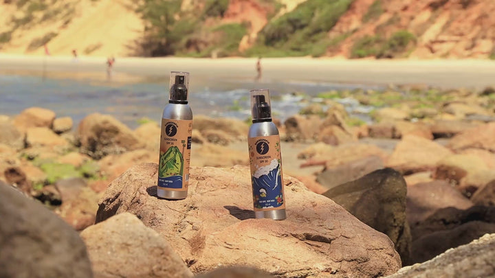 Crema Solar Corporal Transparente · SPF30/50+ Reef Safe
