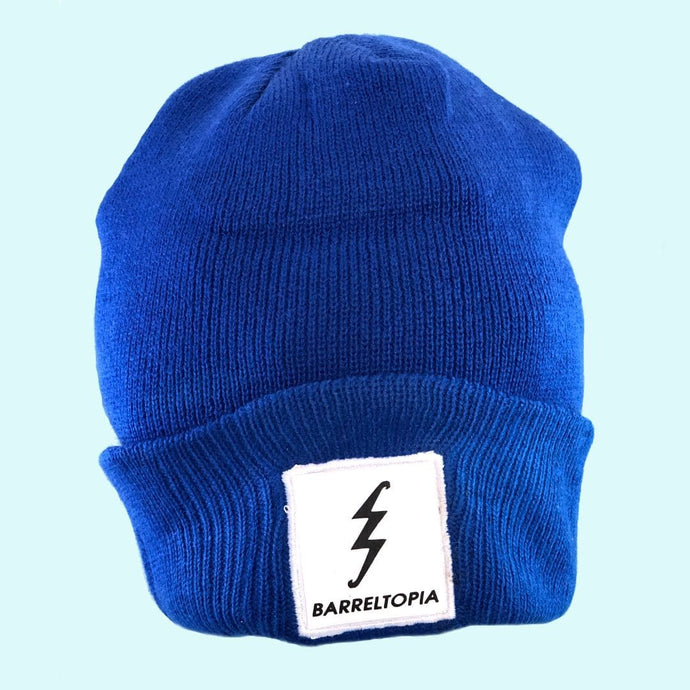 Barreltopia-gorro-azul